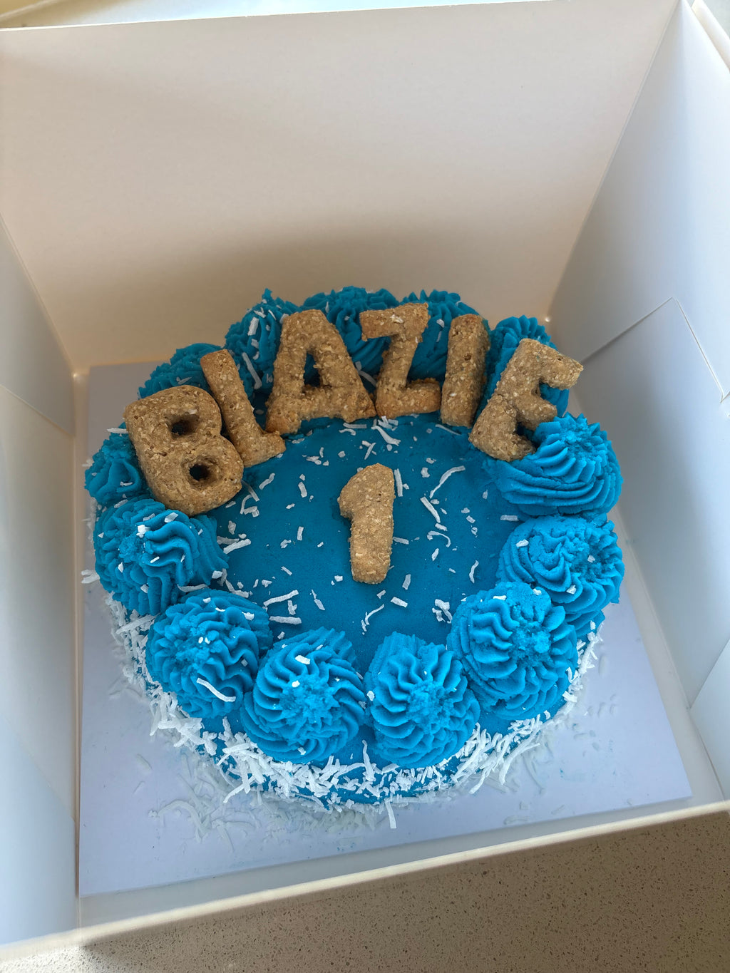 Custom Dog Cake